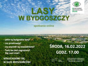Lasy w Bydgoszczy – rozpoczynamy dyskusję